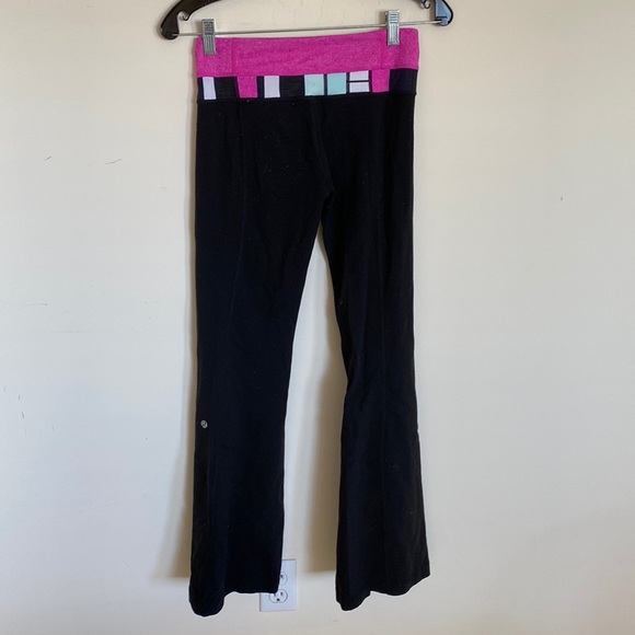 lululemon athletica Pants - Lululemon Groove Pants size 4 Reversible